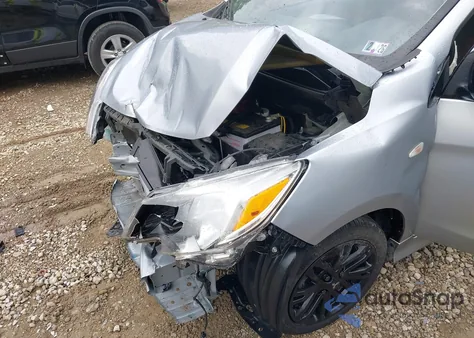 2024 Mitsubishi Mirage G4 Black Edition from USA, damaged, VIN ML32FUFJXRHF02713